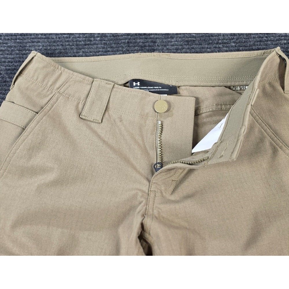 Under Armour Cargo Pants Mens 32/30 Tan Excellent Storm Tactical Utility
